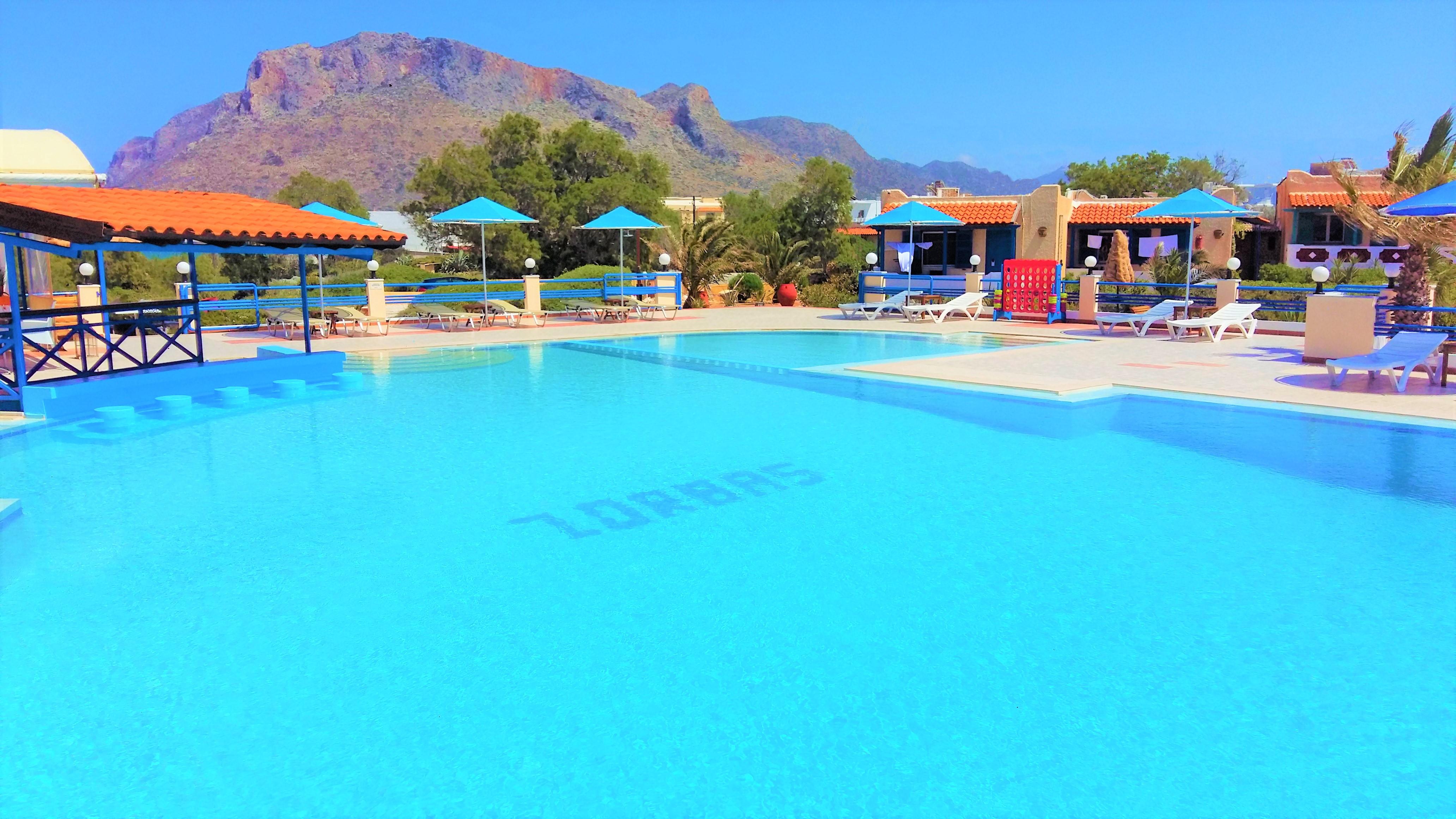Zorbas Beach Village Hotel Ставрос Экстерьер фото