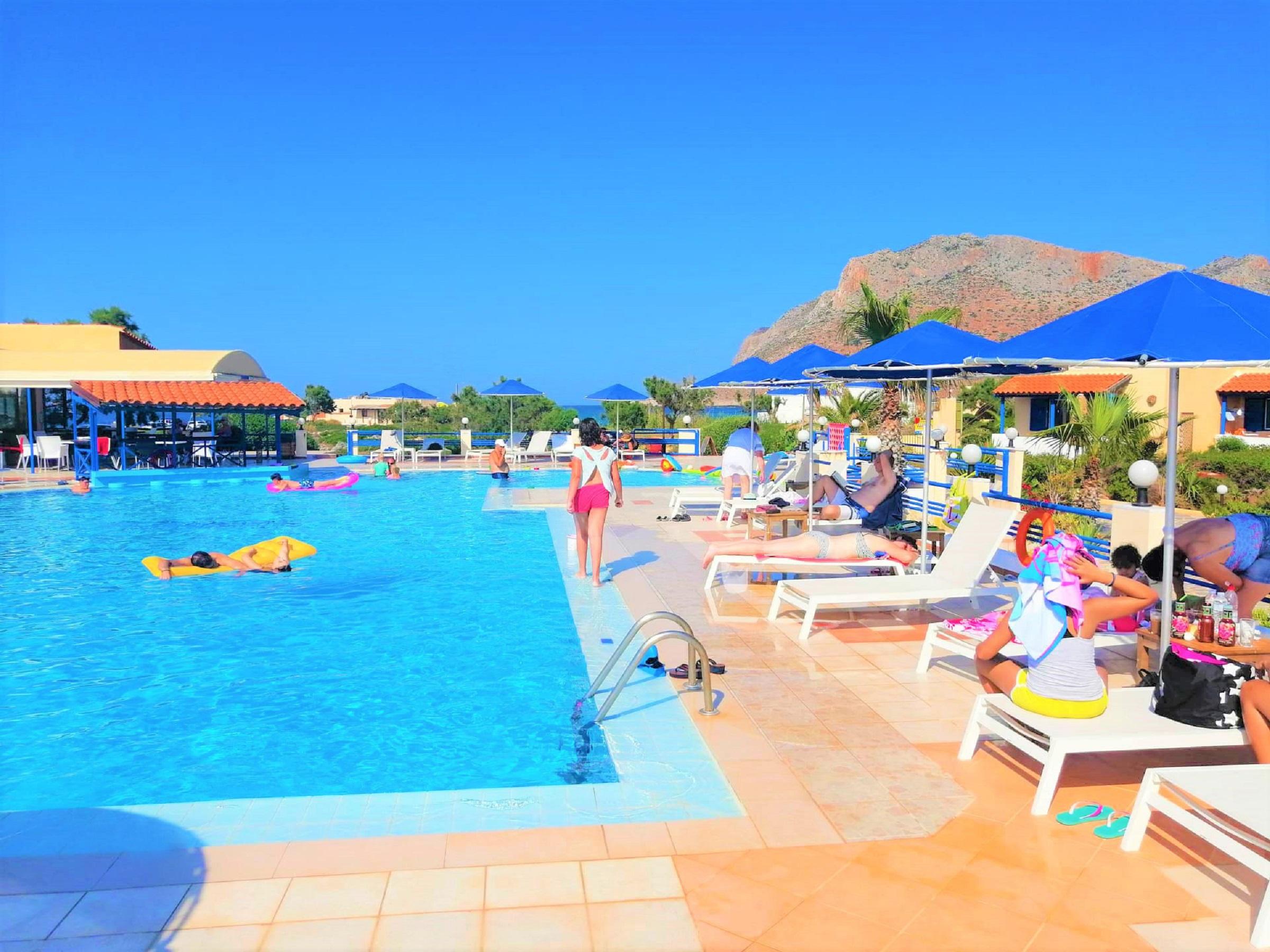 Zorbas Beach Village Hotel Ставрос Экстерьер фото